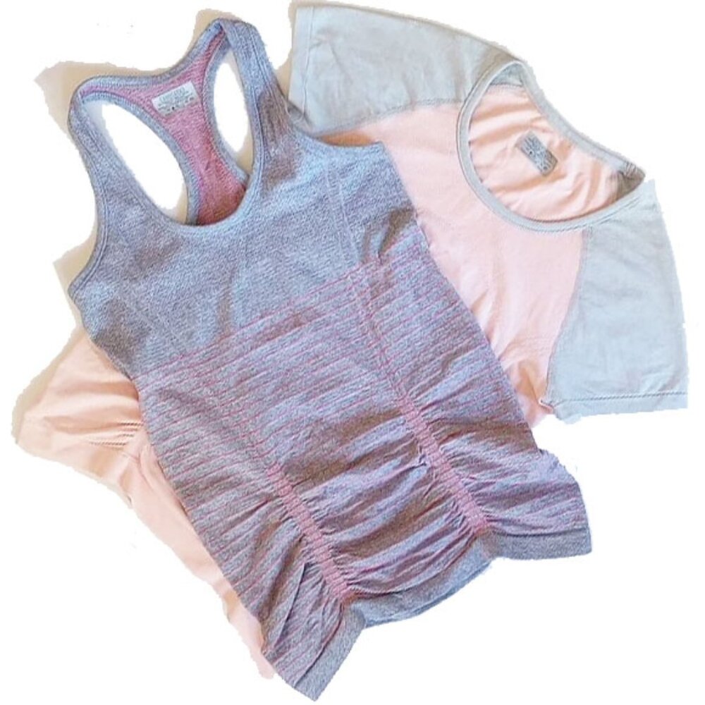 2 Athleta Tops XS Cap Sleeve Tee Racerback Tank - 50off3